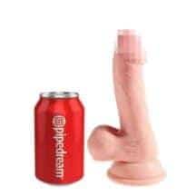 Фаллоимитатор на присоске PipeDream King Cock Plus 16.5 см, телесный Фаллоимитатор на присоске PipeDream King Cock Plus 16.5 см, телесный