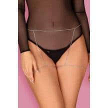 Украшение на бедро Obsessive Bijou necklace, серебристый Украшение на бедро Obsessive Bijou necklace, серебристый