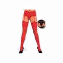 Шортики Soft Line с пажами и Чулки красные, XXL. Нет в наличии Шортики Soft Line с пажами и Чулки красные, XXL