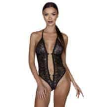 Боди открытое Amor El Camelia S/M, черное Боди открытое Amor El Camelia S/M, черное