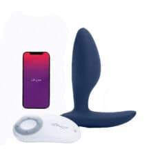 Анальная вибропробка We-Vibe Ditto с пультом ДУ, синяя. Нет в наличии Анальная вибропробка We-Vibe Ditto с пультом ДУ, синяя