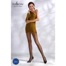 Колготки черные в сетку с узором "паутинка" Passion, 3/4. Нет в наличии Колготки черные в сетку с узором "паутинка" Passion, 3/4