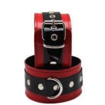 Наножники с заклепками лакированные Подиум, красные. Нет в наличии Наножники с заклепками лакированные Подиум, красные