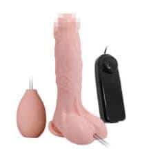 Фаллоимитатор с вибрацией, семяизвержением и пультом Baile Ejection 19.3 см, телесный. Нет в наличии Фаллоимитатор с вибрацией, семяизвержением и пультом Baile Ejection 19.3 см, телесный