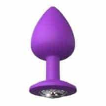 Анальная пробка со стразом Pipedream Fantasy For Her Little Gem, Large, фиолетовый. Нет в наличии Анальная пробка со стразом Pipedream Fantasy For Her Little Gem, Large, фиолетовый