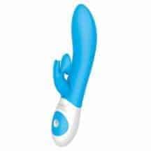 Вибратор Кролик The Rabbit Company Kissing Rabbit, голубой Вибратор Кролик The Rabbit Company Kissing Rabbit, голубой