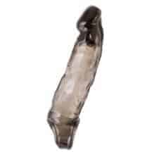 Насадка на член Toyfa XLover с кольцом на мошонку, черная. Нет в наличии Насадка на член Toyfa XLover с кольцом на мошонку, черная