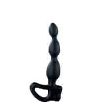 Миостимулятор простаты Mystim Big Bend-It с фиксацией формы, черный Миостимулятор простаты Mystim Big Bend-It с фиксацией формы, черный