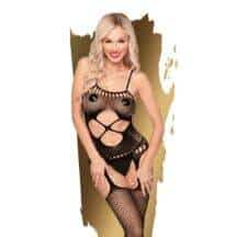 Чулок на тело Penthouse Hot Nightfall, черный, S/L. Нет в наличии Чулок на тело Penthouse Hot Nightfall, черный, S/L