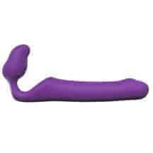 Безремневой страпон Adrien Lastic Queens L, темно-сиреневый Безремневой страпон Adrien Lastic Queens L, темно-сиреневый