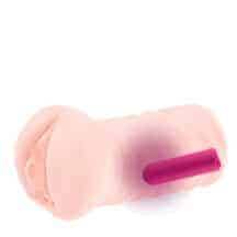 Мастурбатор-вагина с вибрацией Kokos Three Sisters Nymph Auto, телесный Мастурбатор-вагина с вибрацией Kokos Three Sisters Nymph Auto, телесный