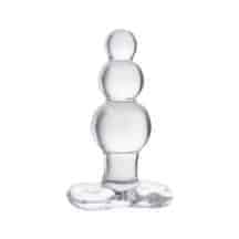 Анальная ёлочка Sexus Glass стеклянная, бесцветная. Нет в наличии Анальная ёлочка Sexus Glass стеклянная, бесцветная