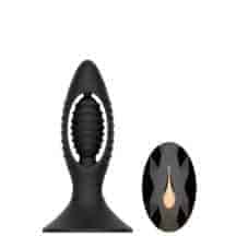 Анальная вибропробка с пультом ДУ MyToys MyPlug, чёрный. Нет в наличии Анальная вибропробка с пультом ДУ MyToys MyPlug, чёрный
