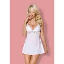 Беби долл и стринги белые Obsessive, S/M. Нет в наличии Беби долл и стринги белые Obsessive, S/M