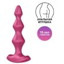 Анальная вибропробка Satisfyer Lolli Plug 1, бордовая. Нет в наличии Анальная вибропробка Satisfyer Lolli Plug 1, бордовая