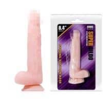 Фаллоимитатор на присоске Super Dildo Baile, 22 см, телесный Фаллоимитатор на присоске Super Dildo Baile, 22 см, телесный