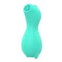 Вакуумный стимулятор клитора Lola games Fantasy Dino, бирюзовый