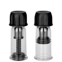 Помпы для сосков CalExotics Nipple Play Vacuum Twist Suckers, черные Помпы для сосков CalExotics Nipple Play Vacuum Twist Suckers, черные