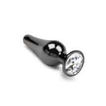 Маленькая анальная пробка Пикантные Штучки с бесцветным кристаллом, графит, 8.5 см. Нет в наличии Маленькая анальная пробка Пикантные Штучки с бесцветным кристаллом, графит, 8.5 см