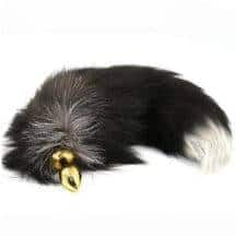 Анальная пробка с хвостом из натурального меха golden, 124 гр. Нет в наличии Анальная пробка с хвостом из натурального меха golden, 124 гр