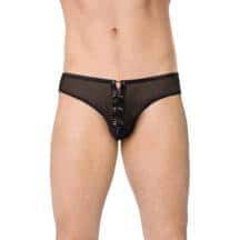 Трусы на шнуровке SoftLine Collection, XL, чёрный. Нет в наличии Трусы на шнуровке SoftLine Collection, XL, чёрный