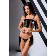 Комплекты Passion Lingerie Kassandra set with open bra, Чёрный, XXL/3XL. Нет в наличии Комплекты Passion Lingerie Kassandra set with open bra, Чёрный, XXL/3XL