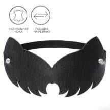 Маска-кошка закрытая Pecado BDSM с ушками, черная Маска-кошка закрытая Pecado BDSM с ушками, черная