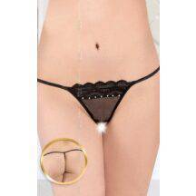 Стринги Soft Line с доступом черные, XL/XXXL. Нет в наличии Стринги Soft Line с доступом черные, XL/XXXL