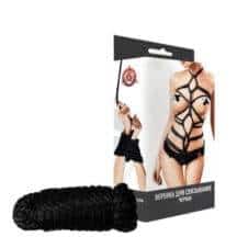 Веревка для связывани черная DD Джага-Джага МиФ. Нет в наличии Веревка для связывани черная DD Джага-Джага МиФ