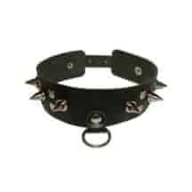 Ошейник узкий с шипами Подиум. Нет в наличии Ошейник узкий с шипами Подиум