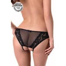 Трусики с доступом Erolanta Pauline, черные, 46-48. Нет в наличии Трусики с доступом Erolanta Pauline, черные, 46-48