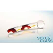 Фаллоимитатор двухсторонний Sexus Glass, прозрачный. Нет в наличии Фаллоимитатор двухсторонний Sexus Glass, прозрачный