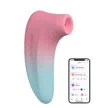Вакуумный стимулятор клитора Lovense Tenera 2, бирюзово-розовый Вакуумный стимулятор клитора Lovense Tenera 2, бирюзово-розовый