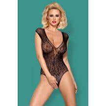 Боди Obsessive B 112 teddy S/L, чёрный. Нет в наличии Боди Obsessive B 112 teddy S/L, чёрный