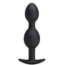 Анальная пробка Pretty Love Silicone Anal Balls, черная. Нет в наличии Анальная пробка Pretty Love Silicone Anal Balls, черная