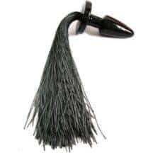 Анальная пробка 4sexdream с хвостом из резинок, черный. Нет в наличии Анальная пробка 4sexdream с хвостом из резинок, черный