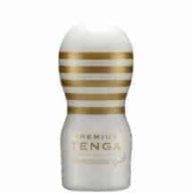 Мастурбатор Tenga Premium Original Vacuum Cup Gentle, белый Мастурбатор Tenga Premium Original Vacuum Cup Gentle, белый