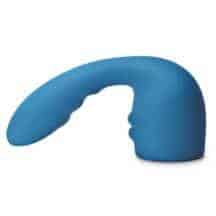 Насадка для мини-вибромассажера Le Wand Petite Flexi с фиксацией формы, голубая Насадка для мини-вибромассажера Le Wand Petite Flexi с фиксацией формы, голубая