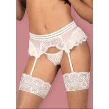 Нежный кружевной пояс для чулок, S/M. Нет в наличии Нежный кружевной пояс для чулок, S/M