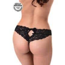 Трусики с доступом Erolanta Tarja, черный, 42-44. Нет в наличии Трусики с доступом Erolanta Tarja, черный, 42-44