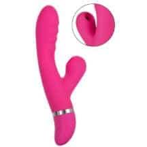 Вибратор-кролик с вакуумной стимуляцией CalExotics Foreplay Frenzy Pucker, розовый. Нет в наличии Вибратор-кролик с вакуумной стимуляцией CalExotics Foreplay Frenzy Pucker, розовый
