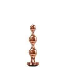 Анальная ёлочка Evolved Gender X Gold Digger S с черным кристаллом, золотистая Анальная ёлочка Evolved Gender X Gold Digger S с черным кристаллом, золотистая