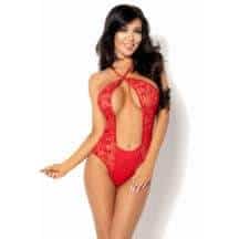 Боди Beauty Night Anthea teddy, Красный, S/M Боди Beauty Night Anthea teddy, Красный, S/M