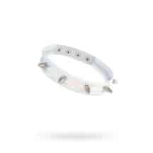 Ошейник Sitabella белый,кожа. Нет в наличии Ошейник Sitabella белый,кожа