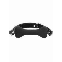 Кляп-трензель (удила) в виде кости Shots Bone Gag, черный. Нет в наличии Кляп-трензель (удила) в виде кости Shots Bone Gag, черный