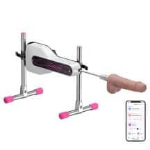 Секс-машина Lovense Mini Sex Machine с дистанционным управлением, белая Секс-машина Lovense Mini Sex Machine с дистанционным управлением, белая