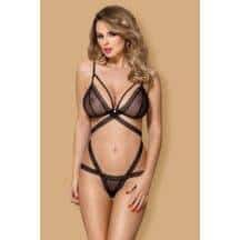 Боди Obsessive 855-TED-1 teddy, Чёрный, L/XL. Нет в наличии Боди Obsessive 855-TED-1 teddy, Чёрный, L/XL