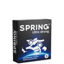 Презервативы ультрапрочные Spring Ultra Strong, 3 шт Презервативы ультрапрочные Spring Ultra Strong, 3 шт