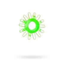 Эрекционное кольцо Toyfa с шипами, зеленое. Нет в наличии Эрекционное кольцо Toyfa с шипами, зеленое