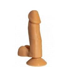 Фаллоимитатор Djaga Djaga № 7 с мошонкой и присоской 14.5 см, телесный. Нет в наличии Фаллоимитатор Djaga Djaga № 7 с мошонкой и присоской 14.5 см, телесный